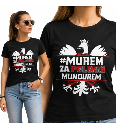 Koszulka damska MUREM ZA POLSKIM MUNDUREM 5